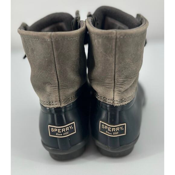 Sperry Women's Saltwater Emboss Duck Boots, Size 7 - Picture 11 of 13